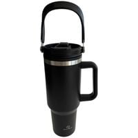 Home Classix “The Boss” Double Wall Travel Mug - Black